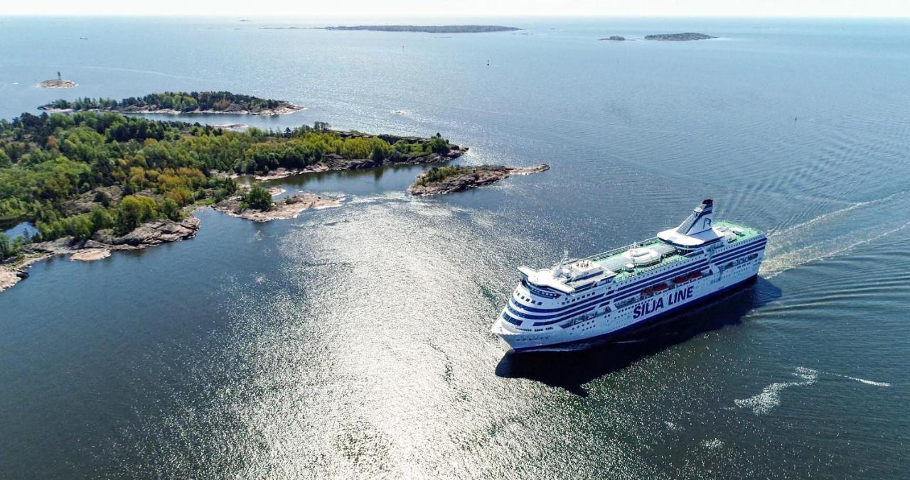 Silja Line Ferry - Helsinki To Stockholm Hotel Exterior foto